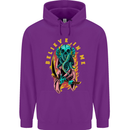 Cthulhu Believe in Me Octopus Kraken Skull Mens 80% Cotton Hoodie Purple