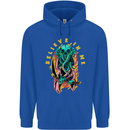 Cthulhu Believe in Me Octopus Kraken Skull Mens 80% Cotton Hoodie Royal Blue