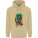 Cthulhu Believe in Me Octopus Kraken Skull Mens 80% Cotton Hoodie Sand