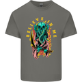 Cthulhu Believe in Me Octopus Kraken Skull Mens Cotton T-Shirt Tee Top Charcoal