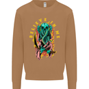 Cthulhu Believe in Me Octopus Kraken Skull Mens Sweatshirt Jumper Caramel Latte
