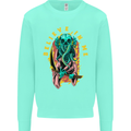 Cthulhu Believe in Me Octopus Kraken Skull Mens Sweatshirt Jumper Peppermint