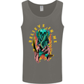 Cthulhu Believe in Me Octopus Kraken Skull Mens Vest Tank Top Charcoal