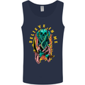 Cthulhu Believe in Me Octopus Kraken Skull Mens Vest Tank Top Navy Blue