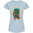 Cthulhu Believe in Me Octopus Kraken Skull Womens Petite Cut T-Shirt Light Blue