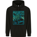 Cthulhu Cult Kraken Childrens Kids Hoodie Black