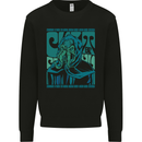Cthulhu Cult Kraken Mens Sweatshirt Jumper Black