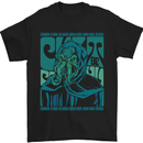 Cthulhu Cult Kraken Mens T-Shirt Cotton Gildan Black