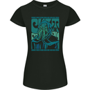 Cthulhu Cult Kraken Womens Petite Cut T-Shirt Black