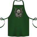 Cthulhu Entity Kraken Cotton Apron 100% Organic Forest Green