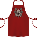 Cthulhu Entity Kraken Cotton Apron 100% Organic Maroon