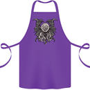 Cthulhu Entity Kraken Cotton Apron 100% Organic Purple