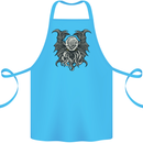 Cthulhu Entity Kraken Cotton Apron 100% Organic Turquoise