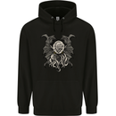 Cthulhu Entity Kraken Mens 80% Cotton Hoodie Black