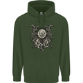 Cthulhu Entity Kraken Mens 80% Cotton Hoodie Forest Green