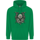 Cthulhu Entity Kraken Mens 80% Cotton Hoodie Irish Green