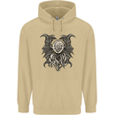 Cthulhu Entity Kraken Mens 80% Cotton Hoodie Sand