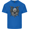 Cthulhu Entity Kraken Mens Cotton T-Shirt Tee Top Royal Blue