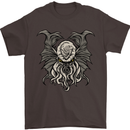 Cthulhu Entity Kraken Mens T-Shirt Cotton Gildan Dark Chocolate