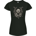 Cthulhu Entity Kraken Womens Petite Cut T-Shirt Black