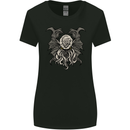 Cthulhu Entity Kraken Womens Wider Cut T-Shirt Black