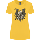 Cthulhu Entity Kraken Womens Wider Cut T-Shirt Yellow