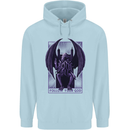Cthulhu Follow Your God Kraken Mythology Childrens Kids Hoodie Light Blue