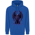 Cthulhu Follow Your God Kraken Mythology Childrens Kids Hoodie Royal Blue