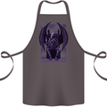 Cthulhu Follow Your God Kraken Mythology Cotton Apron 100% Organic Dark Grey