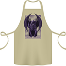 Cthulhu Follow Your God Kraken Mythology Cotton Apron 100% Organic Khaki