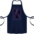 Cthulhu Follow Your God Kraken Mythology Cotton Apron 100% Organic Navy Blue