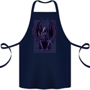 Cthulhu Follow Your God Kraken Mythology Cotton Apron 100% Organic Navy Blue