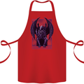 Cthulhu Follow Your God Kraken Mythology Cotton Apron 100% Organic Red