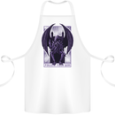 Cthulhu Follow Your God Kraken Mythology Cotton Apron 100% Organic White