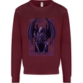 Cthulhu Follow Your God Kraken Mythology Kids Sweatshirt Jumper Maroon