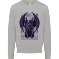 Cthulhu Follow Your God Kraken Mythology Kids Sweatshirt Jumper Sports Grey