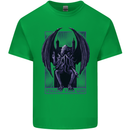 Cthulhu Follow Your God Kraken Mythology Kids T-Shirt Childrens Irish Green