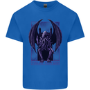 Cthulhu Follow Your God Kraken Mythology Kids T-Shirt Childrens Royal Blue