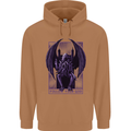 Cthulhu Follow Your God Kraken Mythology Mens 80% Cotton Hoodie Caramel Latte
