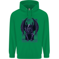 Cthulhu Follow Your God Kraken Mythology Mens 80% Cotton Hoodie Irish Green