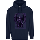 Cthulhu Follow Your God Kraken Mythology Mens 80% Cotton Hoodie Navy Blue