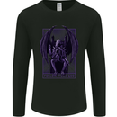 Cthulhu Follow Your God Kraken Mythology Mens Long Sleeve T-Shirt Black