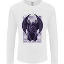 Cthulhu Follow Your God Kraken Mythology Mens Long Sleeve T-Shirt White