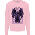 Cthulhu Follow Your God Kraken Mythology Mens Sweatshirt Jumper Light Pink
