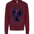 Cthulhu Follow Your God Kraken Mythology Mens Sweatshirt Jumper Maroon