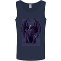 Cthulhu Follow Your God Kraken Mythology Mens Vest Tank Top Navy Blue