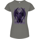 Cthulhu Follow Your God Kraken Mythology Womens Petite Cut T-Shirt Charcoal