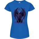 Cthulhu Follow Your God Kraken Mythology Womens Petite Cut T-Shirt Royal Blue