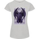 Cthulhu Follow Your God Kraken Mythology Womens Petite Cut T-Shirt Sports Grey