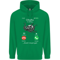 Cthulhu Is Calling Funny Kraken Childrens Kids Hoodie Irish Green